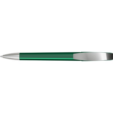 uma® CHILL transparent SI Drehkugelschreiber, dunkelgrün