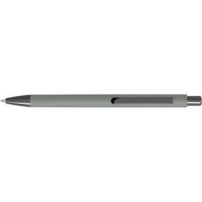 uma® ELLIPSE GUM Druckkugelschreiber, grau