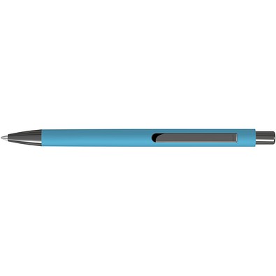 uma® ELLIPSE GUM Druckkugelschreiber, hellblau