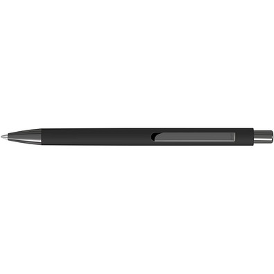 uma® ELLIPSE GUM Druckkugelschreiber, schwarz