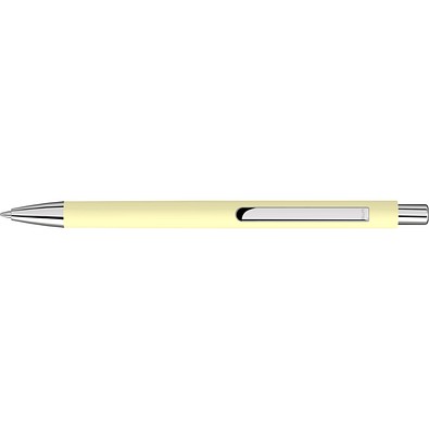uma® ELLIPSE SI Druckkugelschreiber, pastell gelb