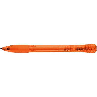 uma® FANTASY transparent Druckkugelschreiber, orange