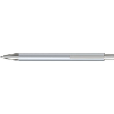 uma® GROOVE RECY Druckkugelschreiber, silber