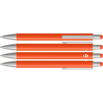 uma® GROOVE TOUCH RECY Touchpen, orange