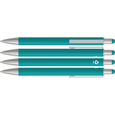 uma® GROOVE TOUCH RECY Touchpen, petrol