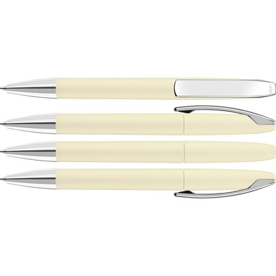uma® ICON M SI GUM Drehkugelschreiber, beige