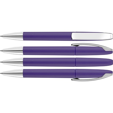uma® ICON M SI GUM Drehkugelschreiber, dunkelviolett
