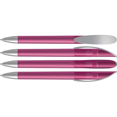uma® KLICK Drehkugelschreiber, magenta