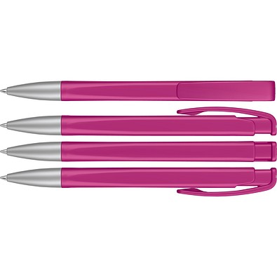 uma® LINEO SI Druckkugelschreiber, magenta