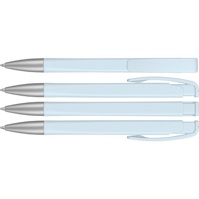 uma® LINEO SI Druckkugelschreiber, pastell blau