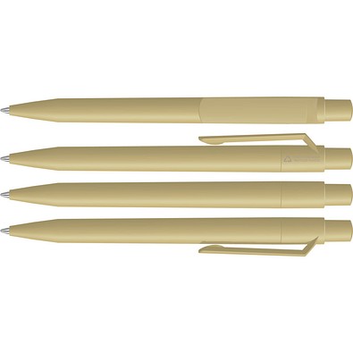 uma® ON TOP RECY Druckkugelschreiber, beige