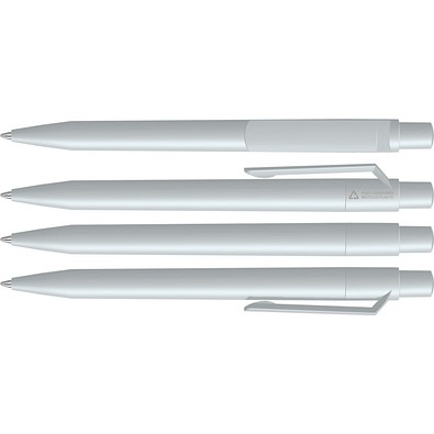 uma® ON TOP RECY Druckkugelschreiber, grau
