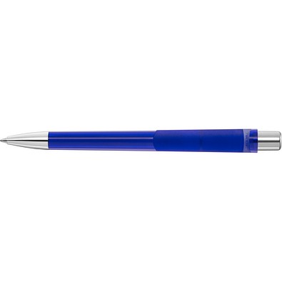 uma® PEPP transparent SI Druckkugelschreiber, dunkelblau
