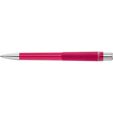 uma® PEPP transparent SI Druckkugelschreiber, magenta