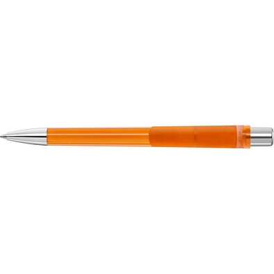 uma® PEPP transparent SI Druckkugelschreiber, orange