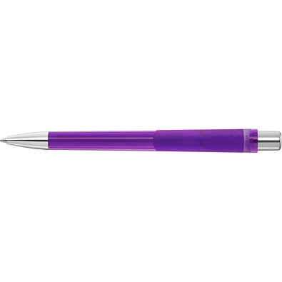 uma® PEPP transparent SI Druckkugelschreiber, violett