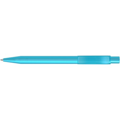 uma® PIXEL frozen Druckkugelschreiber, cyan