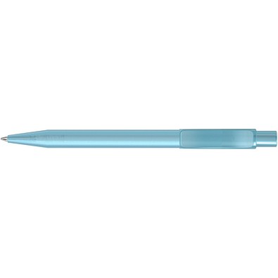 uma® PIXEL frozen Druckkugelschreiber, hellblau