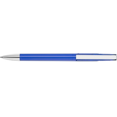 uma® PUR transparent SI Drehkugelschreiber, dunkelblau
