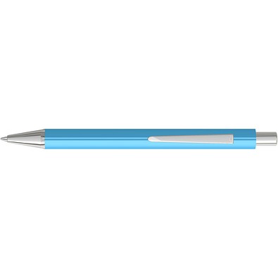 uma® PYRA GUM Druckkugelschreiber, hellblau
