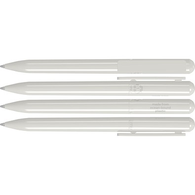 uma® PET PEN CHANGE ocean Drehkugelschreiber, ecru