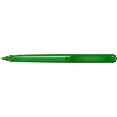 uma® RECYCLED PET PEN CHANGE transparent Drehkugelschreiber, grün