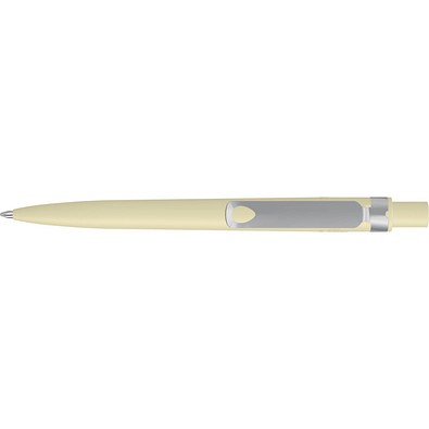 uma® RECYCLED PET PEN CORE F Druckkugelschreiber, beige