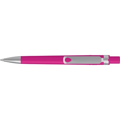 uma® RECYCLED PET PEN CORE F SI Druckkugelschreiber, magenta