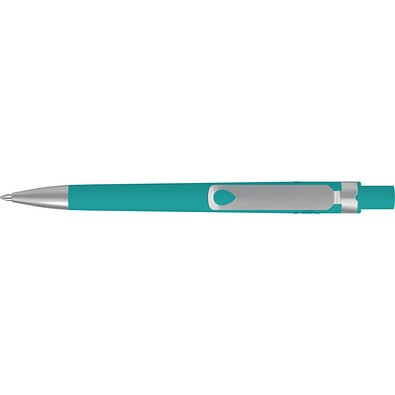 uma® RECYCLED PET PEN CORE SI GUM Druckkugelschreiber, petrol