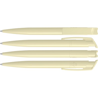 uma® RECYCLED PET PEN Druckkugelschreiber, beige