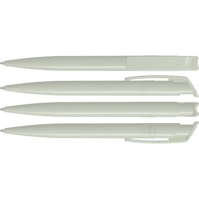 uma® RECYCLED PET PEN Druckkugelschreiber, grau