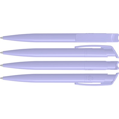 uma® RECYCLED PET PEN Druckkugelschreiber, hellviolett