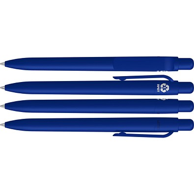 uma® RECYCLED PET PEN FUTURE F Druckkugelschreiber, dunkelblau