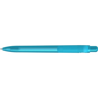 uma® RECYCLED PET PEN FUTURE frozen Druckkugelschreiber, cyan