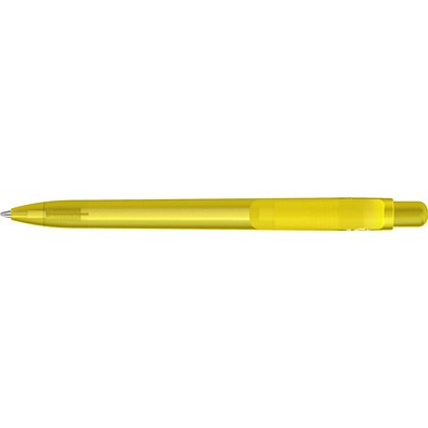 uma® RECYCLED PET PEN FUTURE frozen Druckkugelschreiber, gelb