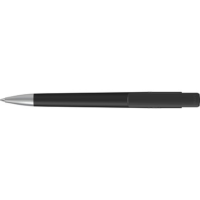 uma® RECYCLED PET PEN PRO F SI GUM Druckkugelschreiber, schwarz