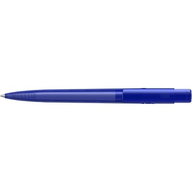 uma® RECYCLED PET PEN PRO frozen Druckkugelschreiber, blau
