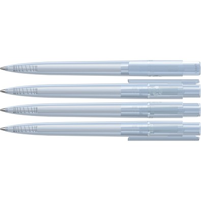 uma® RECYCLED PET PEN PRO transparent Druckkugelschreiber, klar