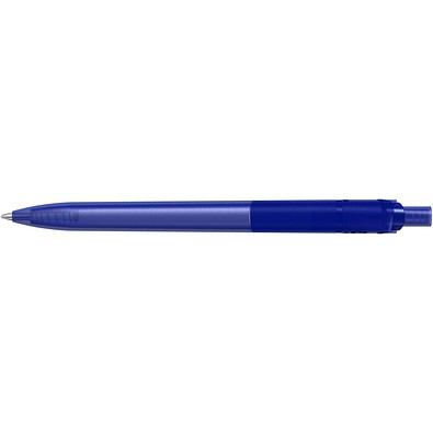 uma® RECYCLED PET PEN STEP frozen Druckkugelschreiber, blau