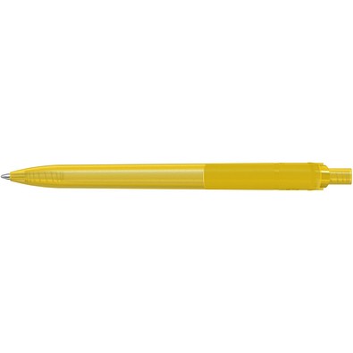 uma® RECYCLED PET PEN STEP frozen Druckkugelschreiber, gelb