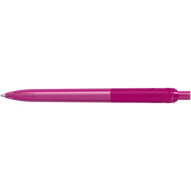 uma® RECYCLED PET PEN STEP frozen Druckkugelschreiber, magenta