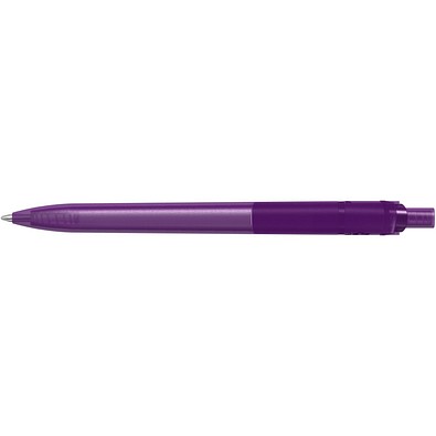 uma® RECYCLED PET PEN STEP frozen Druckkugelschreiber, violett