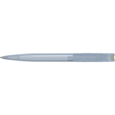 uma® RECYCLED PET PEN transparent SG Druckkugelschreiber, grau