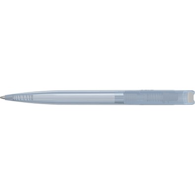 uma® RECYCLED PET PEN transparent SG Druckkugelschreiber, weiss