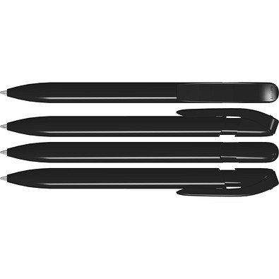 uma® SKY Druckkugelschreiber, schwarz