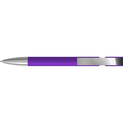 uma® SKY M SI GUM Druckkugelschreiber, violett