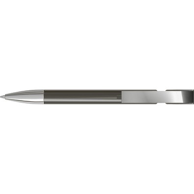 uma® SKY transparent M SI Druckkugelschreiber, anthrazit