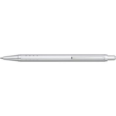 uma® SLIMLINE Druckkugelschreiber, silber