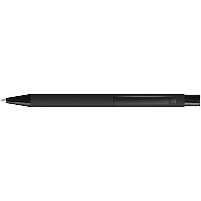 uma® STRAIGHT M GUM Druckkugelschreiber, schwarz