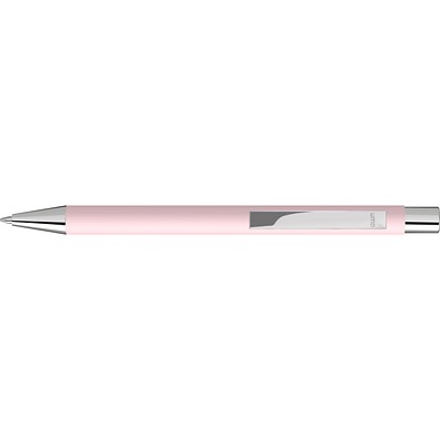 uma® STRAIGHT SI GUM Druckkugelschreiber, pastell rosa